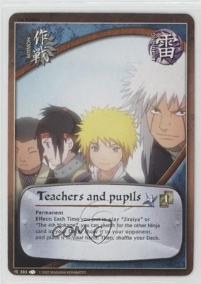 2009 Naruto CCG: A New Chronicle 1st Edition Teachers and Pupils #M383