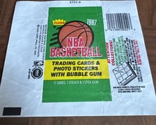 1987 Fleer Basketball NBA Jordan 2nd Year Emp...