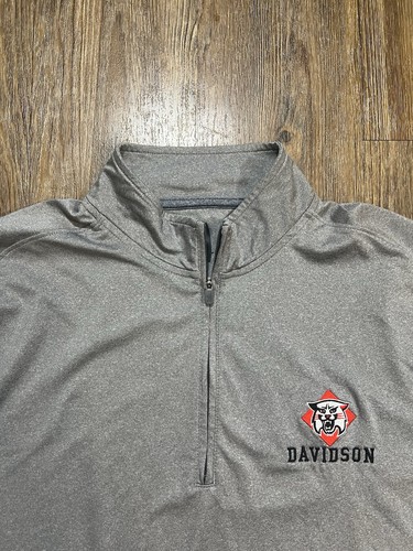 Sudadera Johnnie-O Para Hombres Grande Gris Flex Rendimiento Cuarto Cremallera 1/4 Golf Top - Imagen 2 de 11