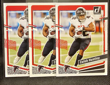 2023 Panini Donruss Caleb Huntley #14 Atlanta Falcons lot of 3 Cards