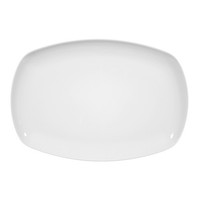 Seltmann Weiden Lido Weiß Servierplatte Eckig 31X21 Cm