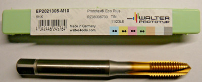 1 piece Walter machine tap EP2021305-M10 6HX TIN HSS-E PM NEW & original packaging