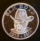 1993 Sam Boyd Sam's Town Las Vegas Gambling Bullion-0.999 Silver 1 Oz Art Coin
