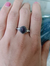 Amethyst Ring,925 Sterling Silver,Oval shape,Designer Ring,Bridesmaid Ring,Gifts