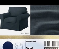 Ikea UPPLAND ONLY Copripoltrona, Hillared Blu Scuro 105.845.20 - NUOVO