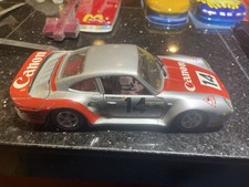 CB CAR Silver Porsche 959 1:24 Made In China Metal. S