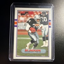 Topps 1989 Bo Jackson #269 Los Angeles Raiders Oakland Raiders NFL Football Card