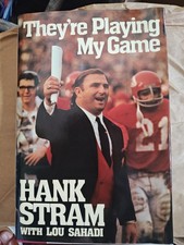 They're Playing My Game Book by Coach Hank Stram, Signed Copy! 1st Edition 1986