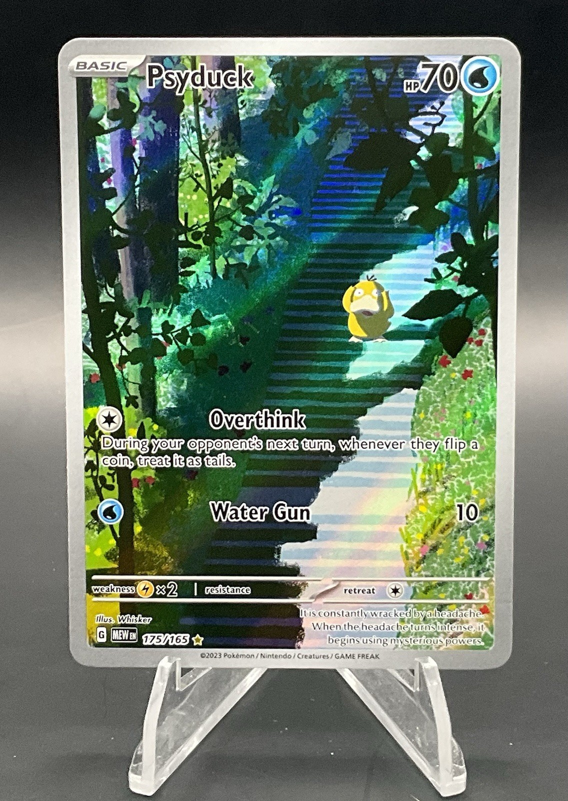 Psyduck 175/165 Illustration Rare Pokemon TCG SV: Scarlet & Violet 151 NM