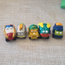 The Trash Pack Trash Wheels Lot of 5, Gold Car in lot, Used