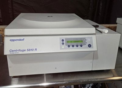 Eppendorf 5810 R 5810R Refrigerated Benchtop Centrifuge with 4 rotors
