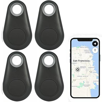Bluetooth 4.0 Smart Tracker Schlüsselfinder 4x Anti Verlust Alarm Sensor Gerät für