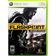 Operation Flashpoint Dragon Rising Microsoft Xbox 360 New Sealed Video Game FPS