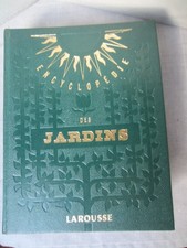 Livre ancien Encyclopédie des jardins Larousse 1957