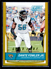 2016 Score Dante Fowler Jr Gold Zone #156 -/99 - Jacksonville Jaguars
