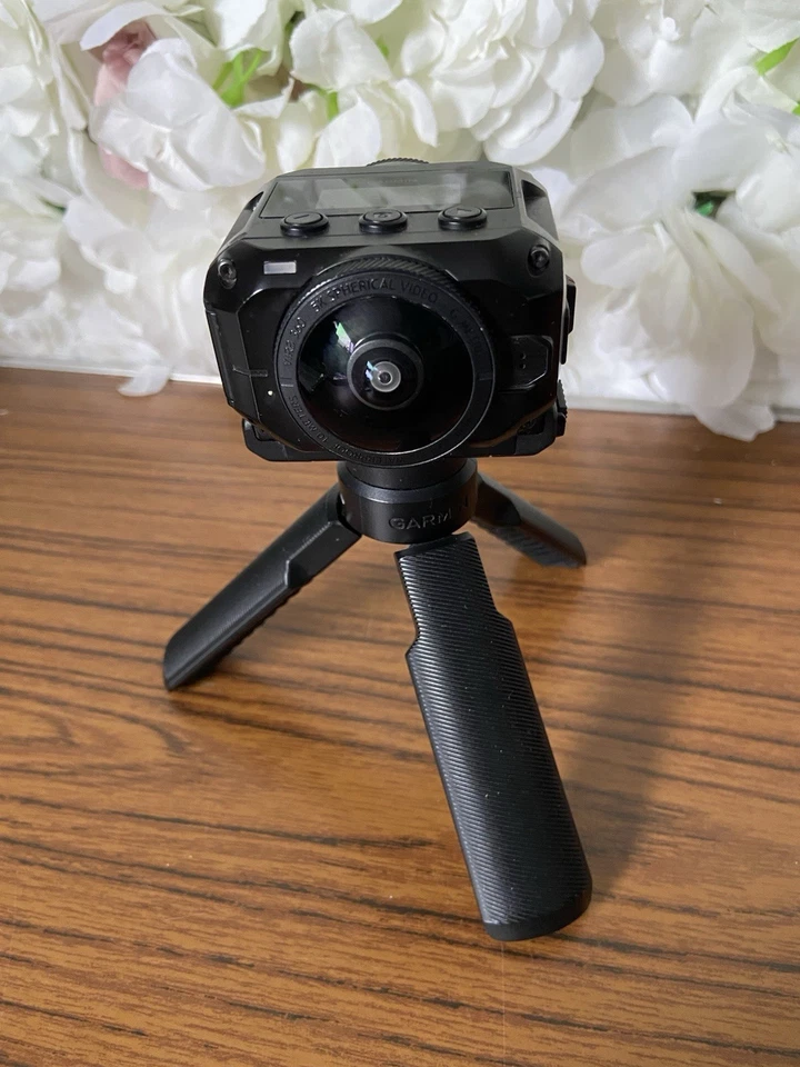 Garmin VIRB 360 5.7K 4K 360° Waterproof Action Camera Black Tripod Included - Image 3 of 4