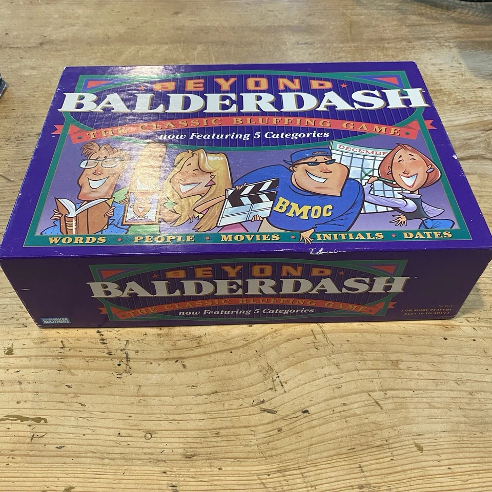 Beyond Balderdash The Classic Bluffing Board Game by Parker Brothers 1997 - Image 3 of 4