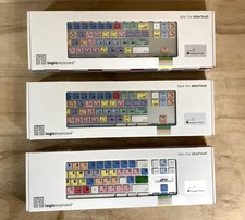 LOT OF 3 - Apple A1243 Avid Logic Keyboard For MediaComposer Wired Keyboard USB