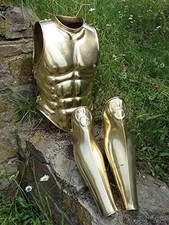 Medieval Roman Muscle Armor Cuirass Knight Chestplate Wearable Steel Armor