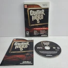 Guitar Hero 5 (Nintendo Wii, 2009) Complete CIB