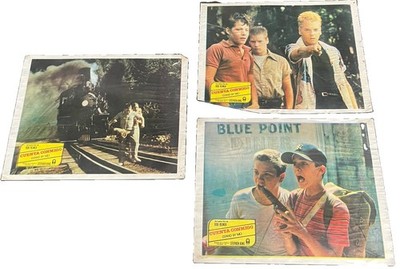 Vintage 1986 Stand by Me Mexico Movie Lobby Cards Set Of 3 Promotional Photos ￼