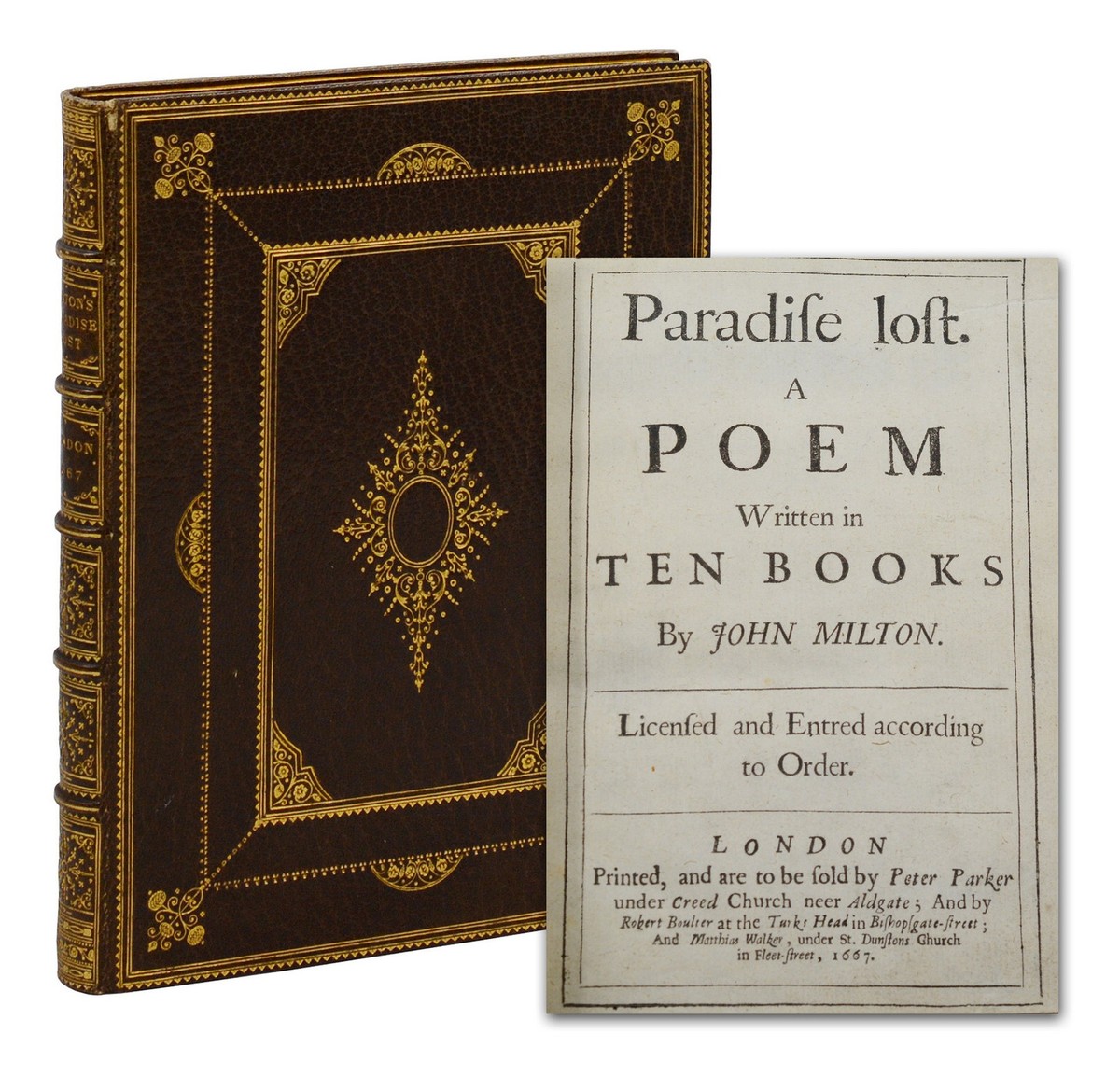 11/3迄　ポテラノドン様用 1/2個口 書籍セット Paradise Lost by JOHN MILTON ~ First Edition 1667 ~ 1st Issue