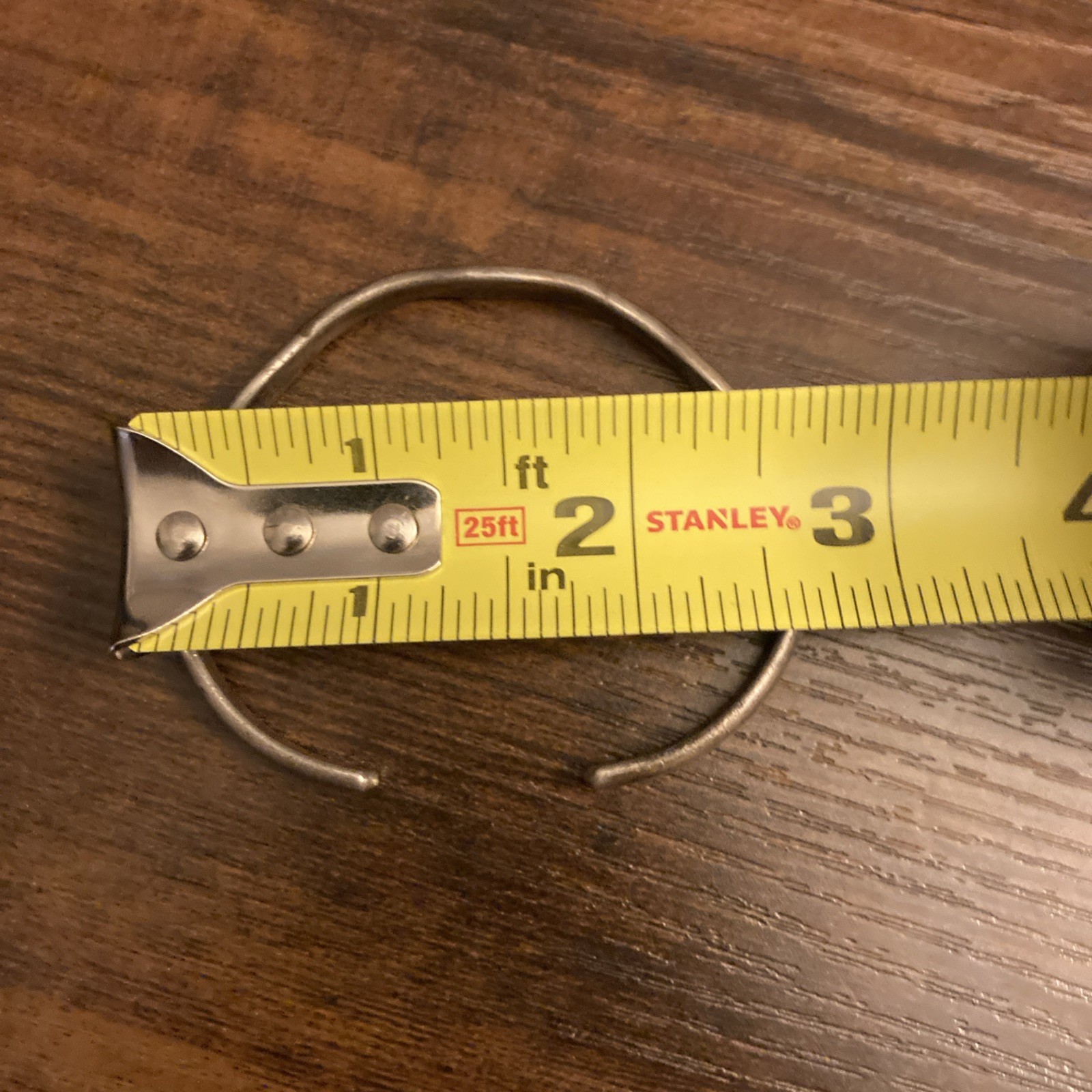 Thin Solid Sterling Silver 925 Bracelet .6 Oz CA … - image 9