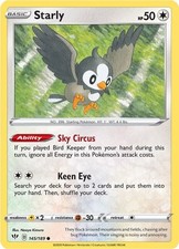 Starly Common SWSH03: Darkness Ablaze 145/189 NM