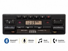 Becker EUROPA Cassette BE0749 BLUETOOTH Radio Mercedes R107 W123 W124 SL R129 G Becker EUROPA Cassette BE0749 BLUETOOTH Radio Mercedes R107 W123 W124 SL R129 G