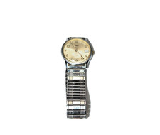 Vintage Timex Marlin Men Dress Date Rubber Me...