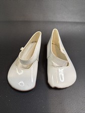 White Vinyl Doll Shoes Children s Shoes Appears Unused vintage