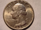 1932 S Washington Quarter BU