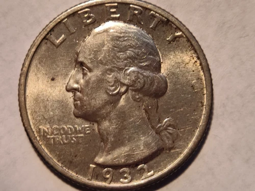1932 S Washington Quarter BU
