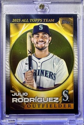 JULIO RODRIGUEZ RARE TOPPS INSERT INVESTMENT CARD SEATTLE MARINERS MINT
