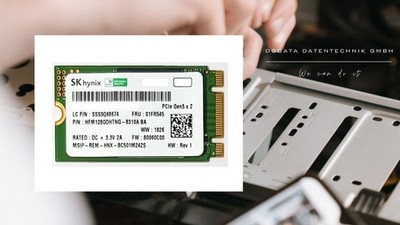 SK Hynix SSD - 128GB (HFM128DHTNG-8310B) - PCIe Gen.3 x2 M.2 SSD 2242