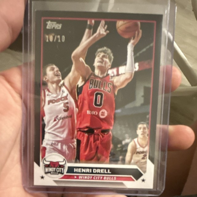 Topps 2023-24 G-League Henri Drell #95 Windy City Bulls 10/10