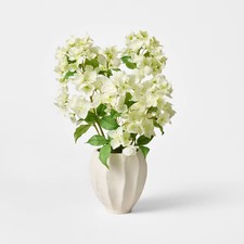 Hydrangea Arrangement Cream - Threshold designed with Studio McGee