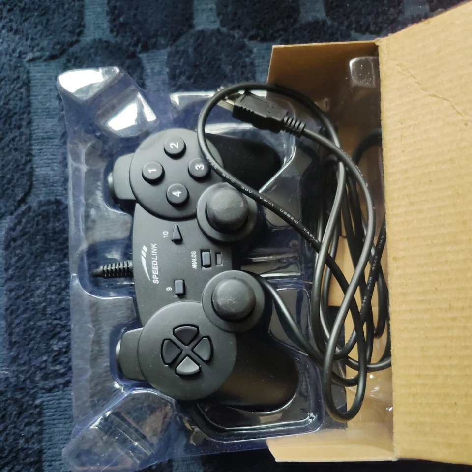 Speedlink Strike GamePad USB SL-6535-BK Controller kabelgebunden geöffnet unbenutzt - Bild 3 von 3