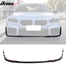 Dry Carbon Fiber For 23-25 BMW G87 M2 Front Bumper Lip M Performance 3PC Spoiler