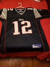 Tom Brady Authentic Signed Jersey  And Raiders Tim Brown Jersey