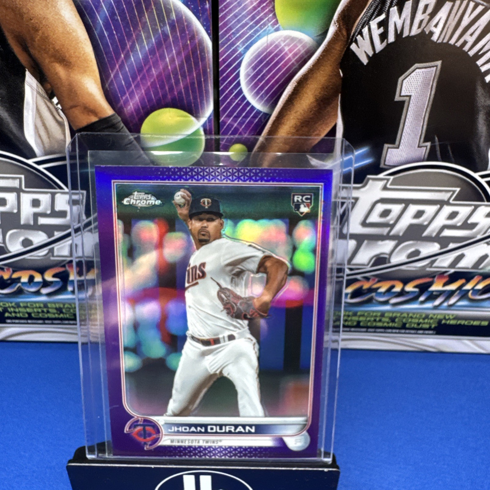 2022 Topps Chrome Update Series - Jhoan Duran #USC34 Purple Refractor (RC)