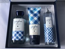 Bath  Body Works BADY CARE GINGHAM 3 pc GIFT SET