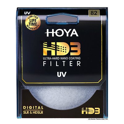 Hoya 82mm HD3 32-Layers Coating UV (Ultra Violet) Filter. U.S. Authorized Dealer