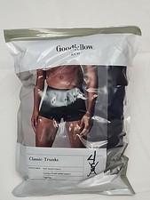 Men's Trunks 4pk - Goodfellow  Co  Gray/Blue/Black