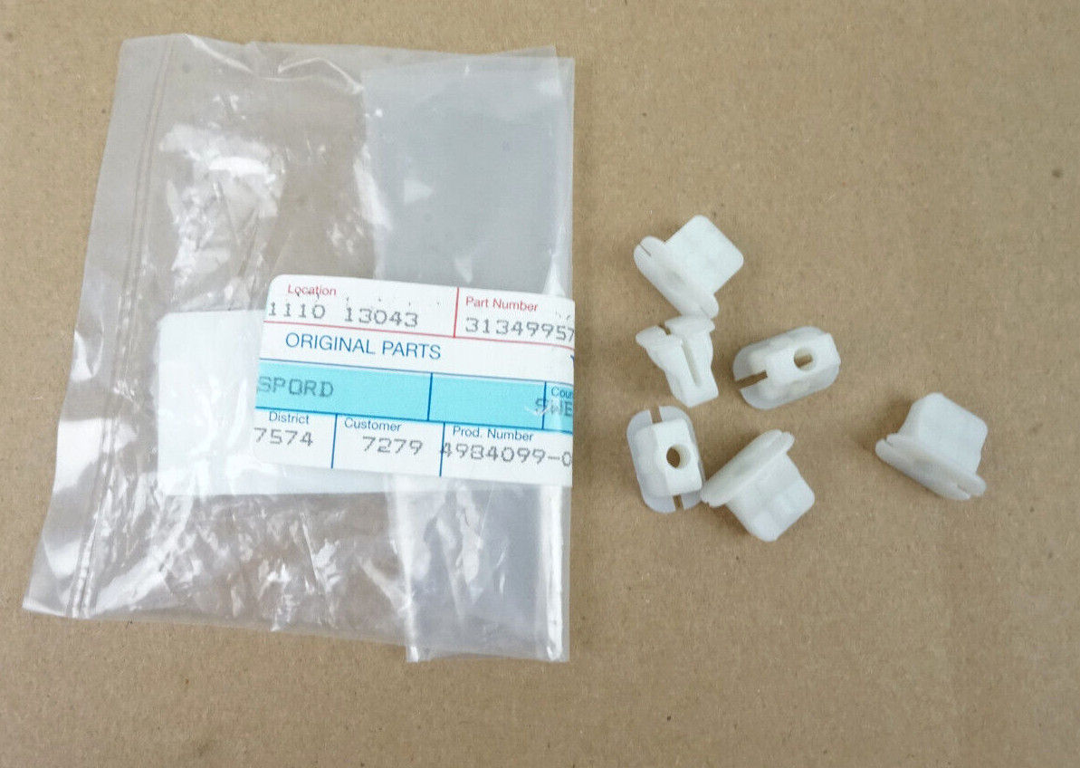 Volvo 31349957 Clip Retainer Nut Pack of 6 GENUINE OEM | eBay