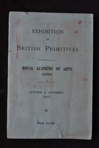 EXHIBITION OF BRITISH PRIMITIVES FROM C12 TO C16 ROYAL ACADEMY 1923 ALABASTERS - Foto 1 di 7