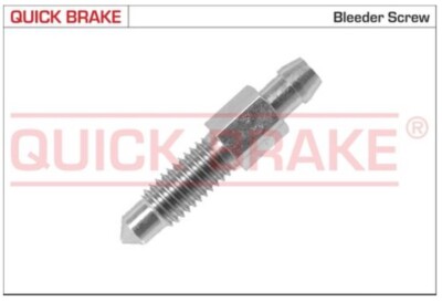 QUICK BRAKE (0010) Entlüfterschraube/-ventil M8x1.25x41.5 für Mercedes Smart