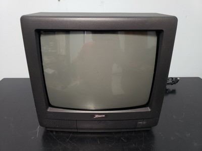 Vintage Zenith 13 Color Crt Television S1322s 1994 Tested Working Free Ship Ebay