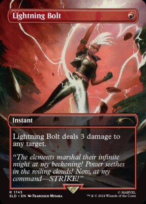 MTG Magic the Gathering x Marvel Secret Lair Storm Non-Foil Set