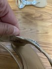 Jessica Simpson Beige Sparkly Sandals 8.5 — photo 6